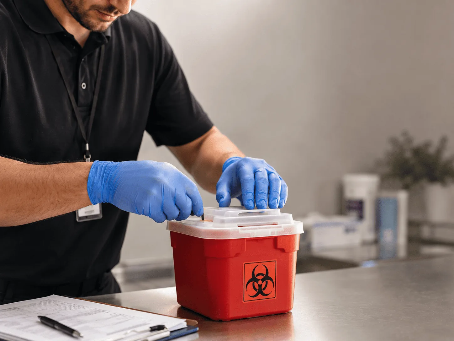 Why choose Sharps Waste Disposal in Mustang, OK